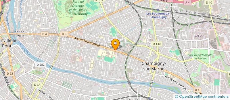 localisation de l'entreprise MONSIEUR GAEL VAN HOUCKE à CHAMPIGNY-SUR-MARNE