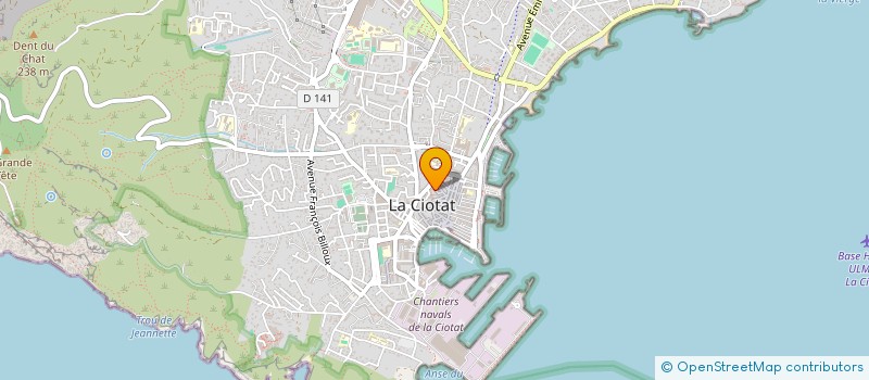 localisation de l'entreprise MONSIEUR GAEL VAURIN à LA CIOTAT