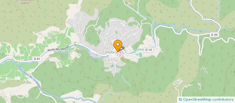 localisation de l'entreprise MONSIEUR GAEL VIDAL  COLLOBRIERES