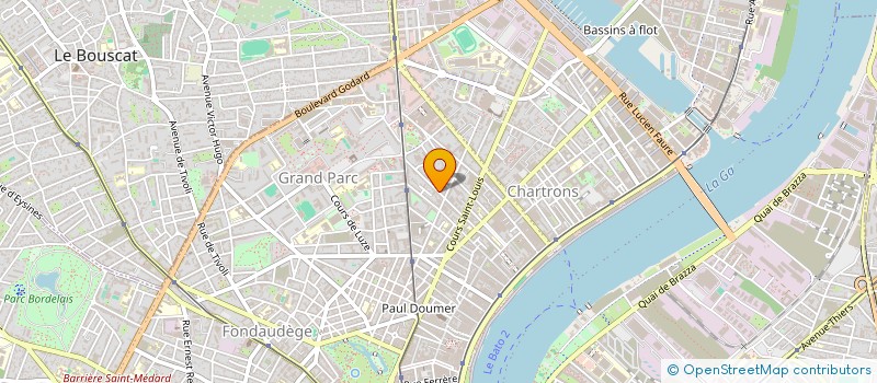 localisation de l'entreprise MONSIEUR GAEL VINCENT  BORDEAUX