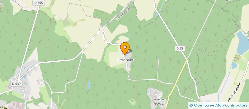 localisation de l'entreprise MONSIEUR GAEL VIOLAS  SAINT-GOBAIN