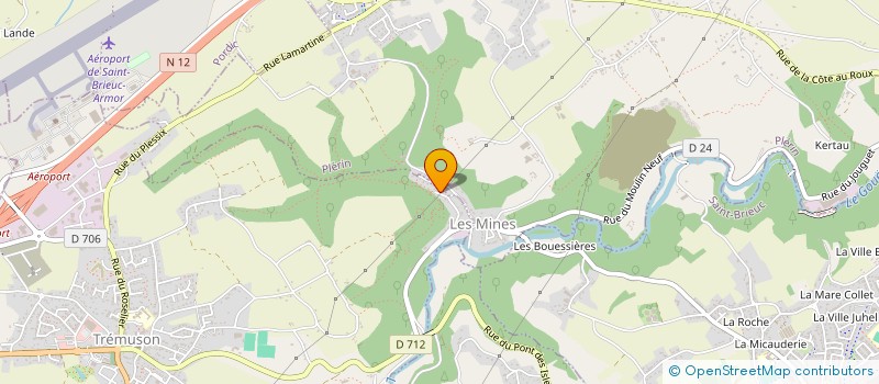 localisation de l'entreprise MONSIEUR GAELIC FORNES  TREMUSON