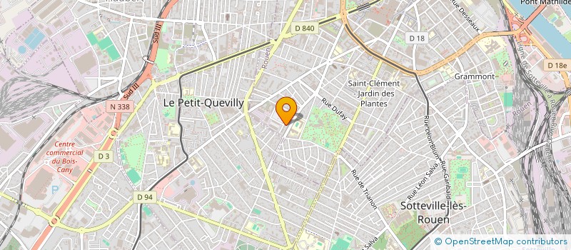 localisation de l'entreprise MONSIEUR GAELICK GUERIN à ROUEN