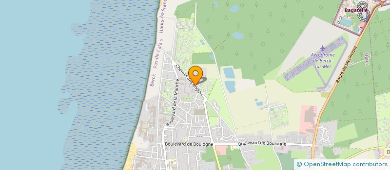 localisation de l'entreprise MONSIEUR GAETA DUPRET à BERCK