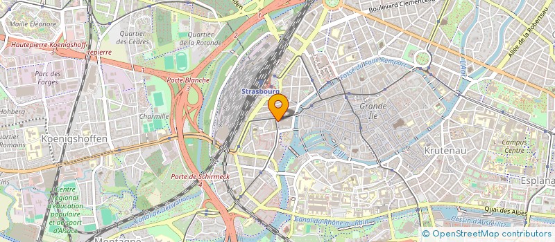 localisation de l'entreprise MONSIEUR GAETAN ABESSOLO à STRASBOURG