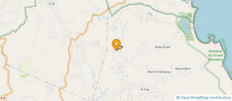 localisation de l'entreprise MONSIEUR GAETAN ALCINDOR  LE MARIN