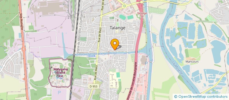 localisation de l'entreprise MONSIEUR GAETAN ALEO  TALANGE