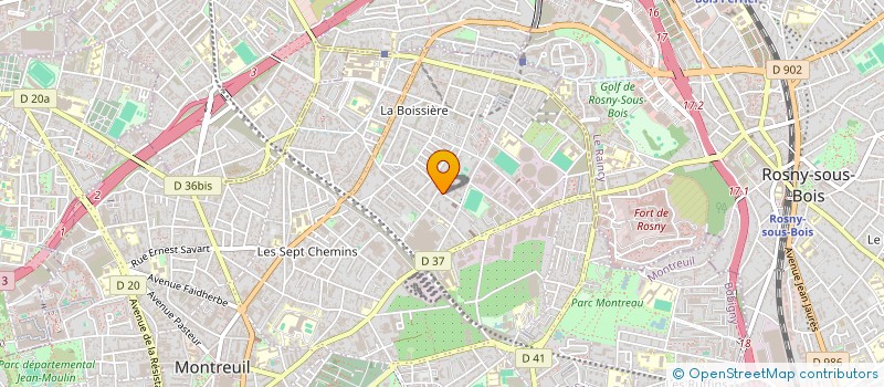 localisation de l'entreprise MONSIEUR GAETAN ALIN à VILLEJUIF