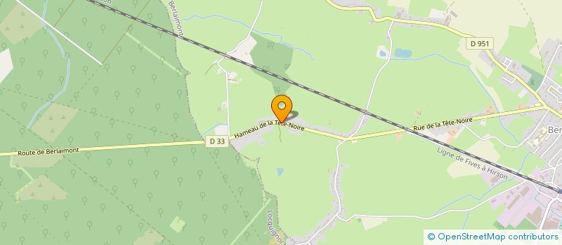 localisation de l'entreprise MONSIEUR GAETAN ANSIAUX  BERLAIMONT