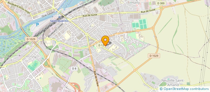 localisation de l'entreprise MONSIEUR GAETAN ANTOINE à SAINT-QUENTIN