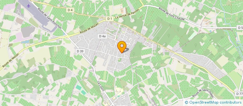 localisation de l'entreprise MONSIEUR GAETAN ARICO  SAINT-DIDIER