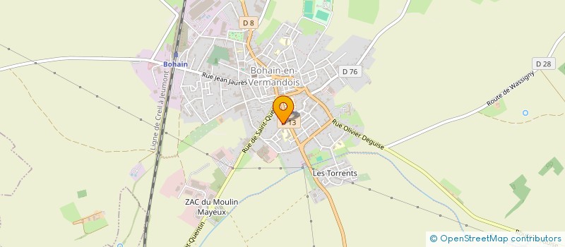 localisation de l'entreprise MONSIEUR GAETAN ARNOULD à BOHAIN-EN-VERMANDOIS