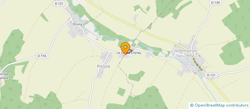 localisation de l'entreprise MONSIEUR GAETAN AUBUT  VILLEMOIRON-EN-OTHE