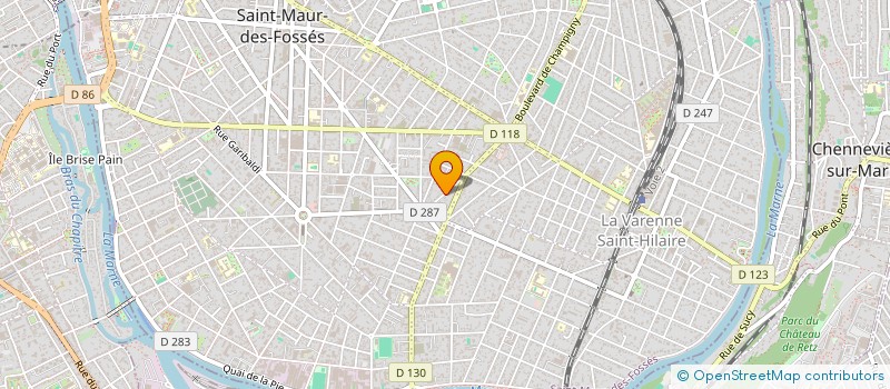 localisation de l'entreprise MONSIEUR GAETAN AVEZ à SAINT-MAUR-DES-FOSSES