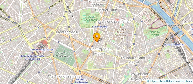 localisation de l'entreprise MONSIEUR GAETAN BALEY à PARIS