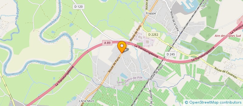 localisation de l'entreprise MONSIEUR GAETAN BALLANGER  SAINT-DENIS-DE-PILE