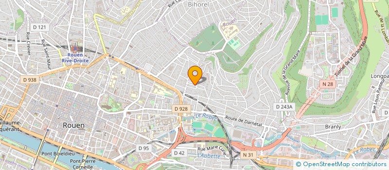 localisation de l'entreprise MONSIEUR GAETAN BALLOT à ROUEN