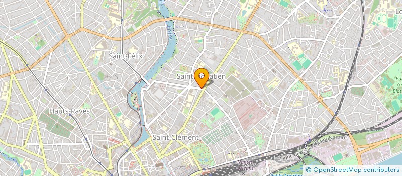 localisation de l'entreprise MONSIEUR GAETAN BARRE à NANTES