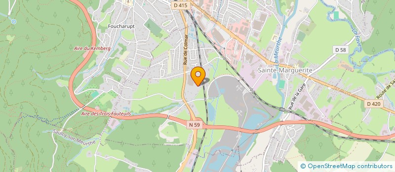 localisation de l'entreprise MONSIEUR GAETAN BASS  SAINTE-MARGUERITE