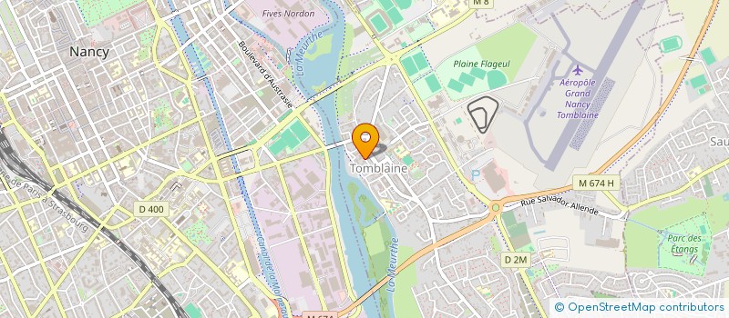 localisation de l'entreprise MONSIEUR GAETAN BASTIEN  TOMBLAINE