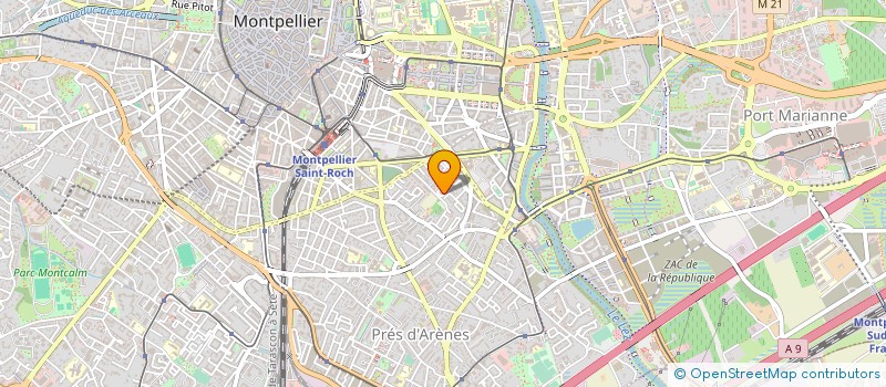 localisation de l'entreprise MONSIEUR GAETAN BEATRIX à MONTPELLIER