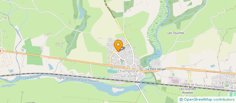 localisation de l'entreprise MONSIEUR GAETAN BEAUPERIN  INGRANDES-LE-FRESNE-SUR-LOIRE