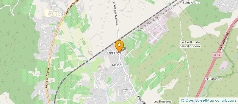 localisation de l'entreprise MONSIEUR GAETAN BEAUQUEL  LE LUC