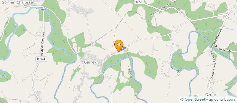 localisation de l'entreprise MONSIEUR GAETAN BEAUVAIS  GARREY