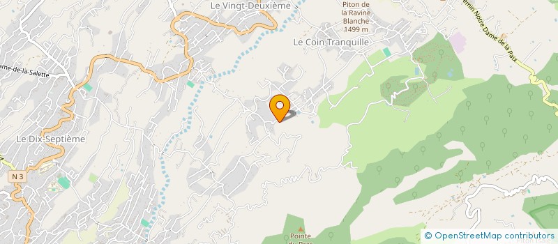 localisation de l'entreprise MONSIEUR GAETAN BENARD  LE TAMPON