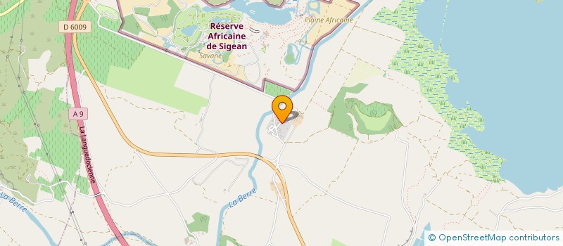 localisation de l'entreprise MONSIEUR GAETAN BENAVENTE  SIGEAN