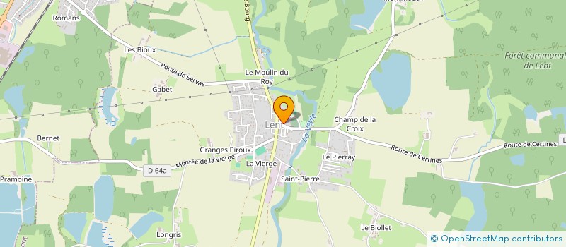 localisation de l'entreprise MONSIEUR GAETAN BENOIT à LENT