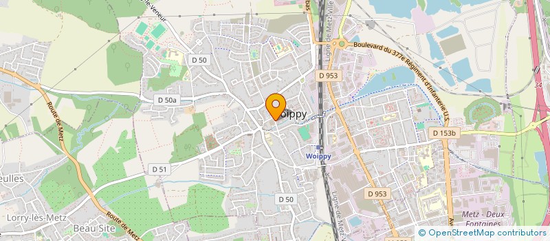 localisation de l'entreprise MONSIEUR GAETAN BERARD  HAMBACH