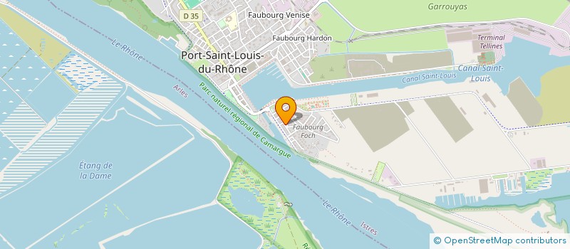 localisation de l'entreprise MONSIEUR GAETAN BIONDINI à PORT-SAINT-LOUIS-DU-RHONE