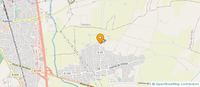 localisation de l'entreprise MONSIEUR GAETAN BISIAUX à VILLENEUVE-DU-PAREAGE