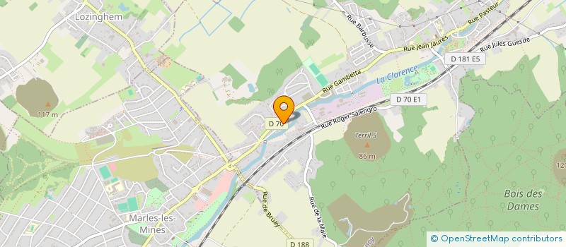 localisation de l'entreprise MONSIEUR GAETAN BLOQUET  LAPUGNOY