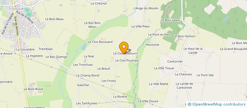 localisation de l'entreprise MONSIEUR GAETAN BOISSIERE à PACE