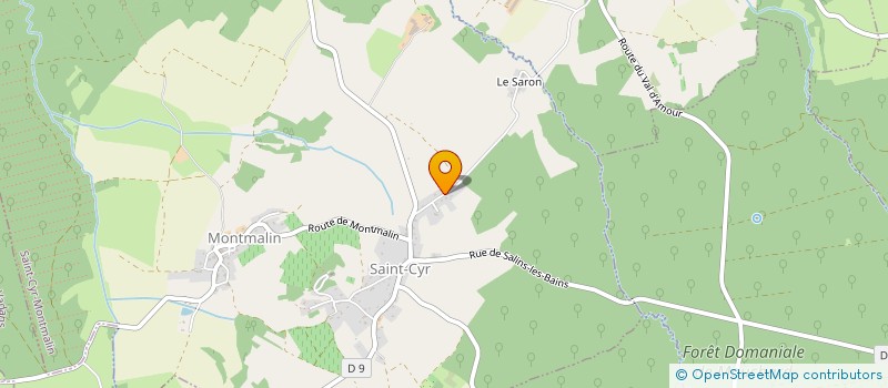 localisation de l'entreprise MONSIEUR GAETAN BOIVIN à SAINT-CYR-MONTMALIN