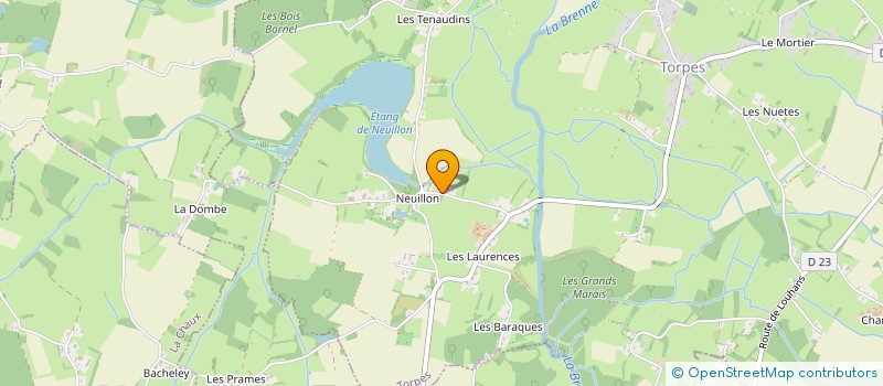 localisation de l'entreprise MONSIEUR GAETAN BOLZONELLA  TORPES