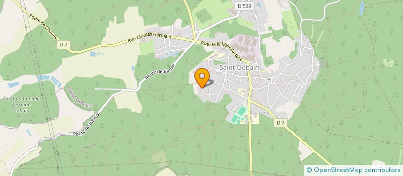 localisation de l'entreprise MONSIEUR GAETAN BONCOURT  SAINT-GOBAIN