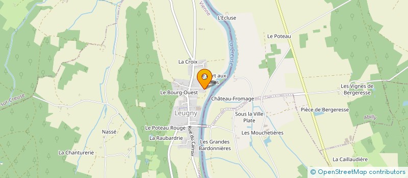 localisation de l'entreprise MONSIEUR GAETAN BONNARD  LEUGNY