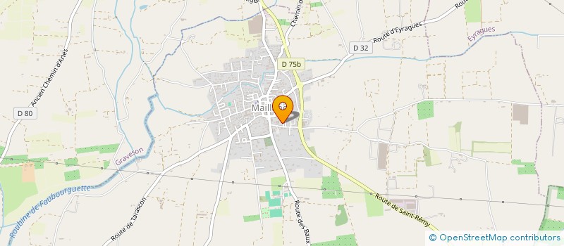 localisation de l'entreprise MONSIEUR GAETAN BONNETON  MAILLANE