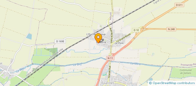 localisation de l'entreprise MONSIEUR GAETAN BOUCHERY  AMURE