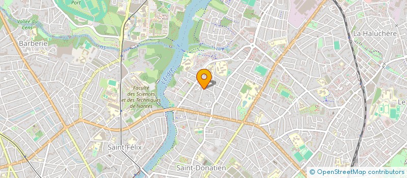 localisation de l'entreprise MONSIEUR GAETAN BOULET à NANTES