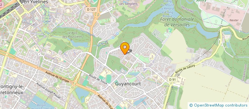 localisation de l'entreprise MONSIEUR GAETAN BOULLE  BOIS-D'ARCY