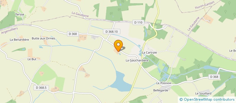 localisation de l'entreprise MONSIEUR GAETAN BOURGEOIS à ARGENVILLIERS