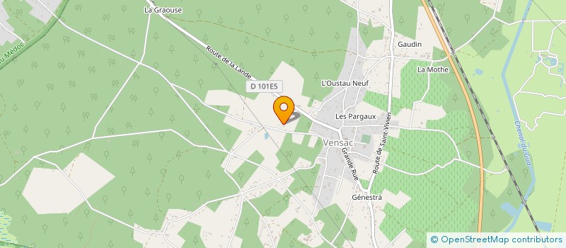 localisation de l'entreprise MONSIEUR GAETAN BOURSEAU à VENSAC