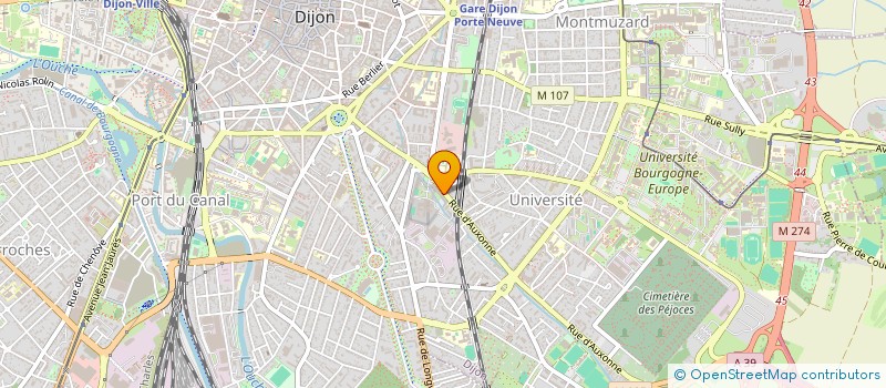 localisation de l'entreprise MONSIEUR GAETAN BOUSSARD  DIJON