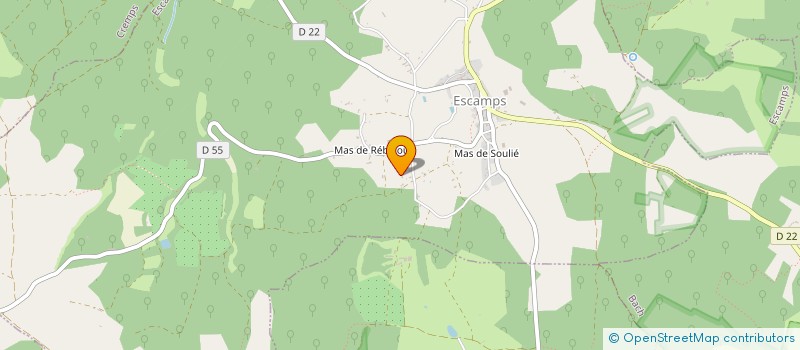 localisation de l'entreprise MONSIEUR GAETAN BOUTEFEU  BELFORT-DU-QUERCY