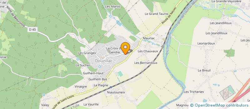 localisation de l'entreprise MONSIEUR GAETAN BOUTIN  CHARNY OREE DE PUISAYE