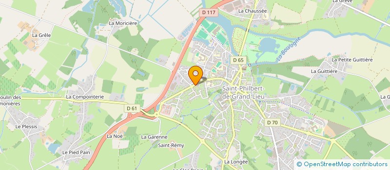 localisation de l'entreprise MONSIEUR GAETAN BOUVET  SAINT-PHILBERT-DE-GRAND-LIEU